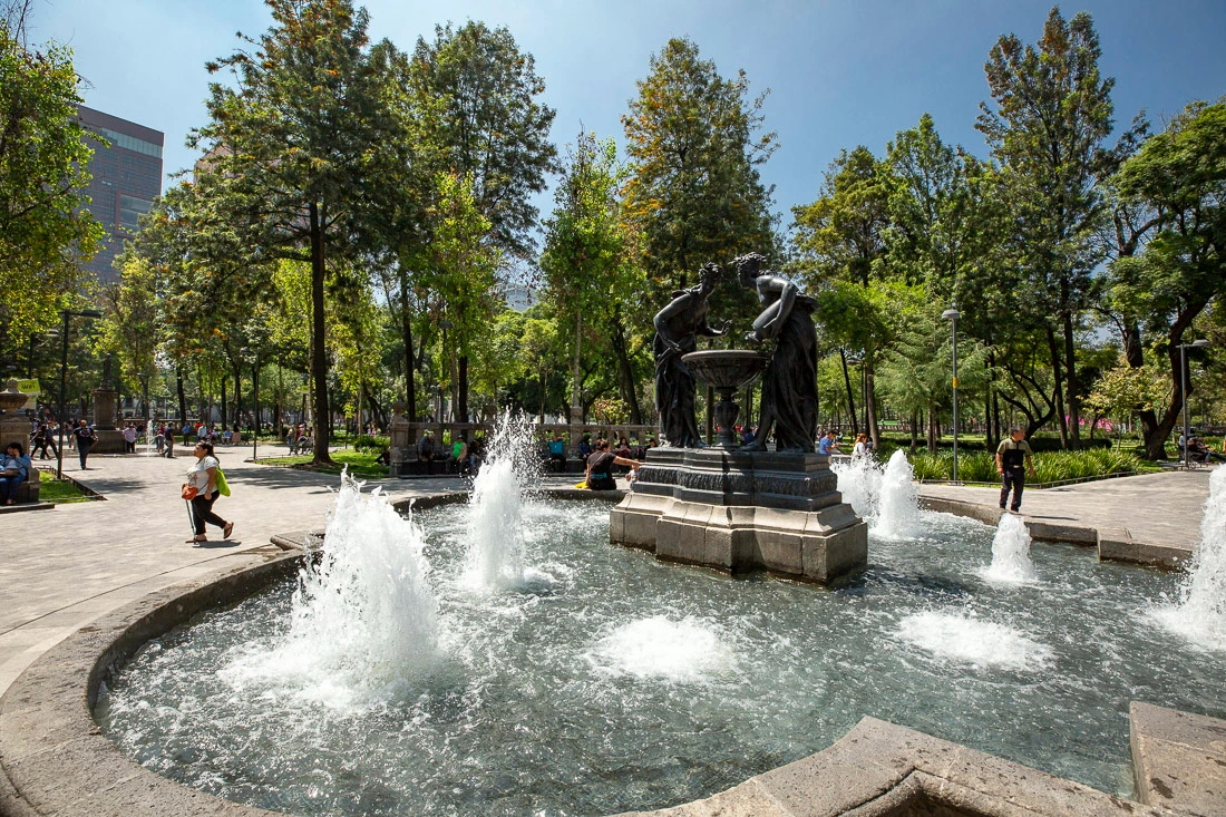 MAPA DE CIUDAD DE MÉXICO FÁCIL 2026 7 Alameda Central CDMX, Ciudad de México