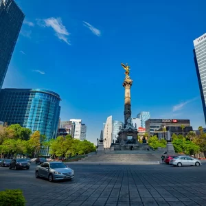 El Ángel de la Independencia, Colonia Juárez, Ciudad de México. Fotografía por © Kiko Kairuz 2024.