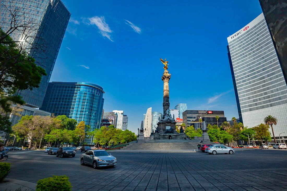 El Ángel de la Independencia, Colonia Juárez, Ciudad de México. Fotografía por © Kiko Kairuz 2024.