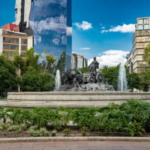 Fuente Cibeles, La Roma CDMX, Ciudad de México. Fotografía por © Kiko Kairuz.