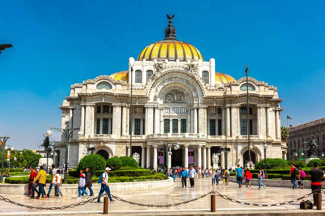 MAPA DE CIUDAD DE MÉXICO FÁCIL 2026 23 Palacio de Bellas Artes, Ciudad de México. Fotografía por © Kiko Kairuz 2024.