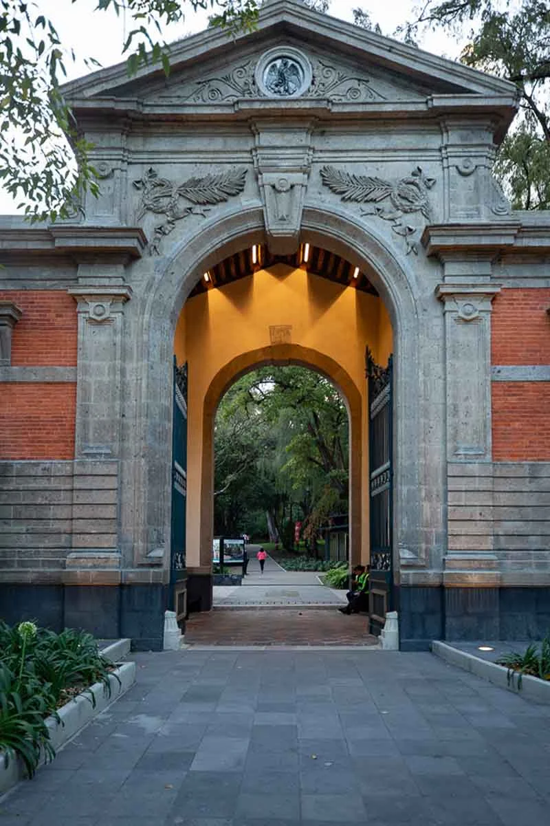 Parque de Chaoultepec, Primera Sección. Ciudad de México, Parques Naturales.