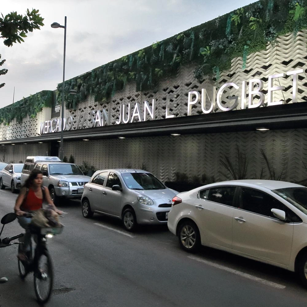 MAPA DE CIUDAD DE MÉXICO FÁCIL 2026 16 Mercado de San Juan de Pugielet, Mapa de Ciudad de México. CityMapps.com. Foto Kiko Kairuz