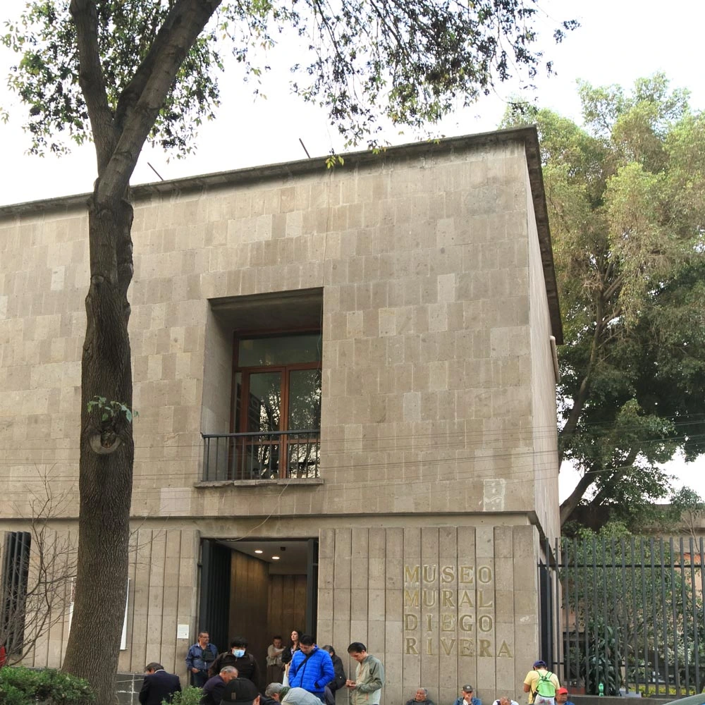 Museo Mural Diego Rivera, Mapa de Ciudad de México. CityMapps.com. Foto Kiko Kairuz