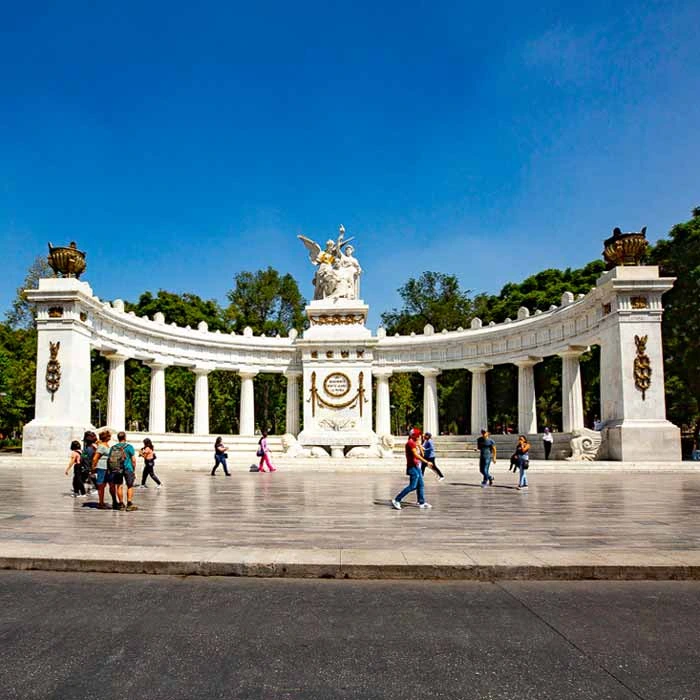 mapa de ciudad de mexico, parque la alameda central, centro histórico, foto: kiko kairuz