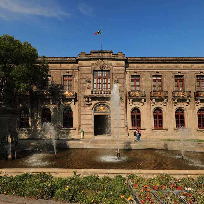 Museo de Historia Castillo de Chapultepec, Mapa de Ciudad de México. Foto © Kiko Kairuz 2024.